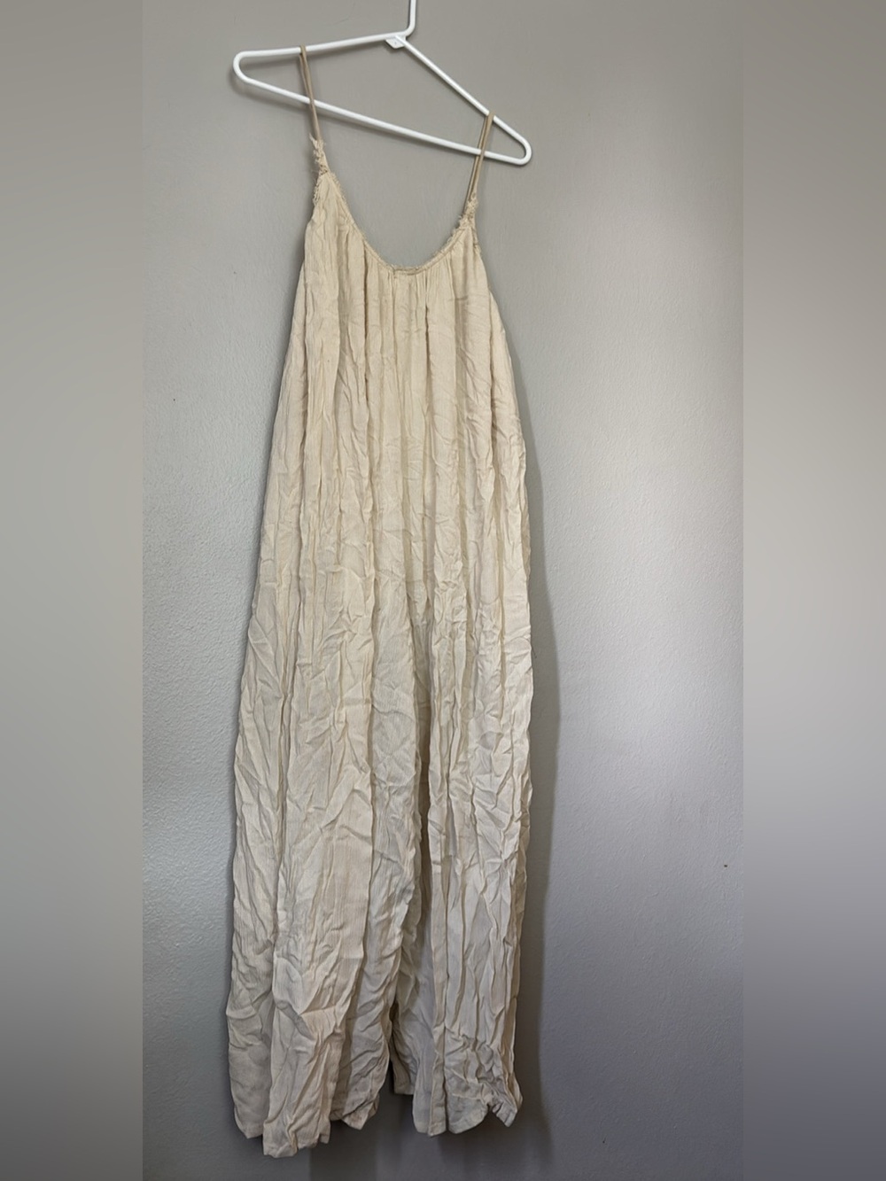 Urban Outfitters Cream jumpsuit